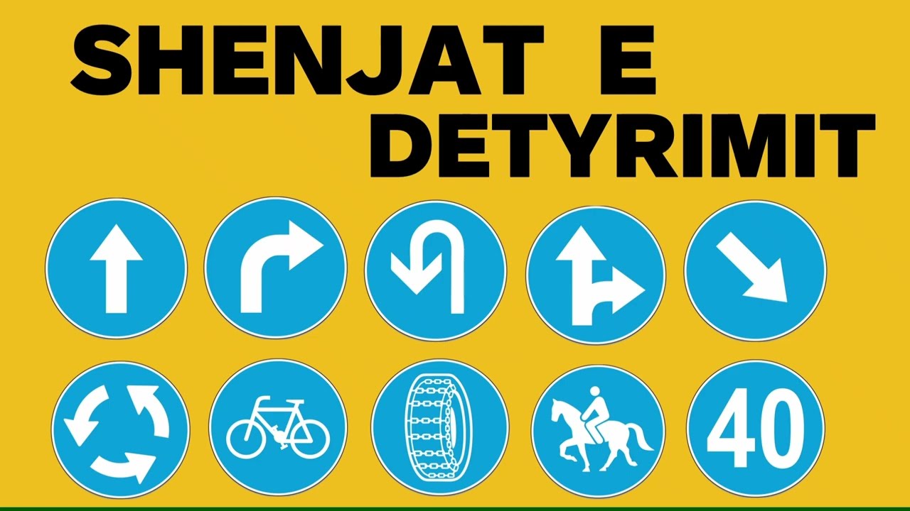Shenjat e Detyrimit 🔵- Autoshkolla 2025