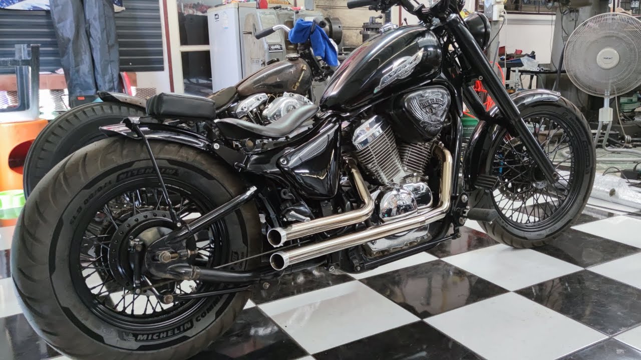 โปรเจ๊ค Honda Steed 400 custom.