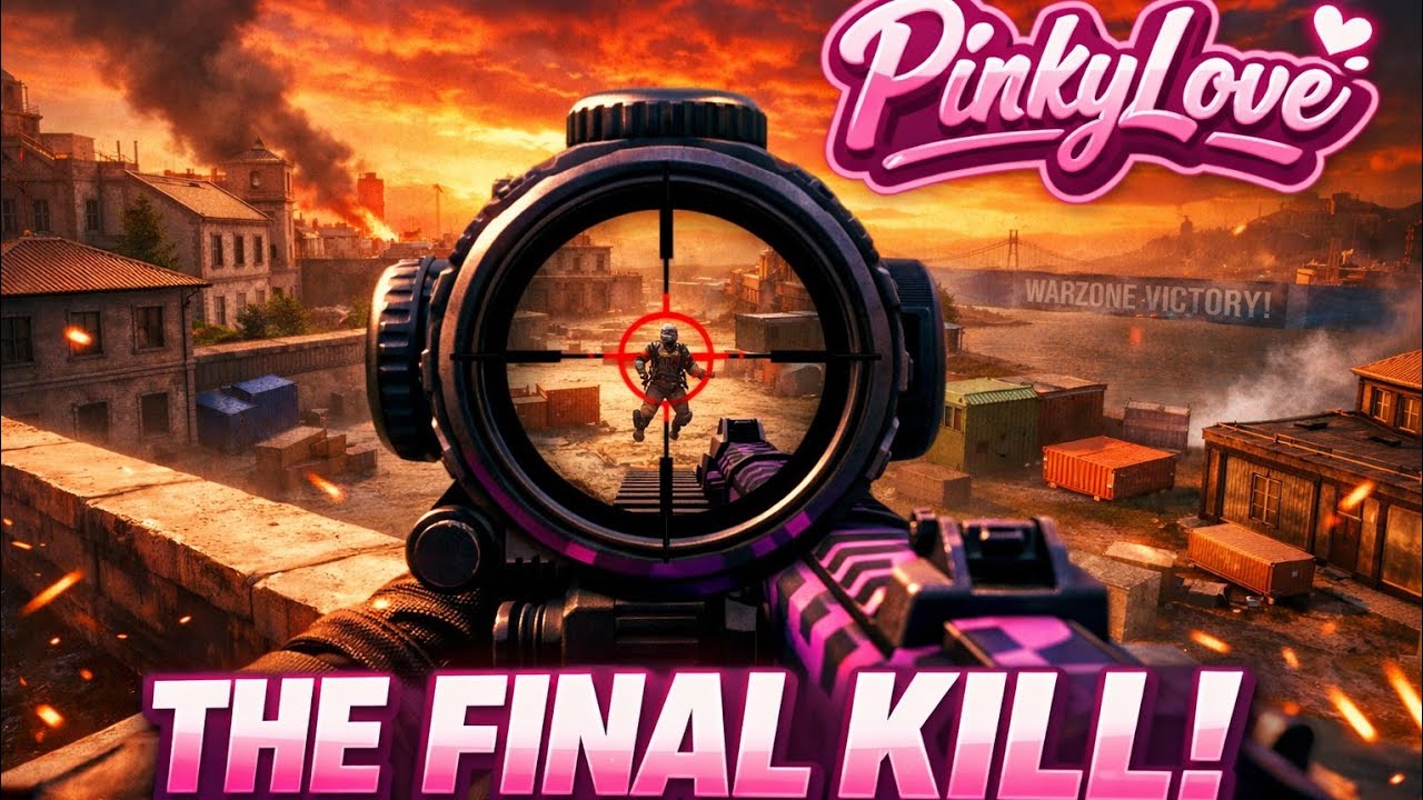 Warzone Clutch! PinkyLove Secures the FINAL KILL for an Epic Victory!