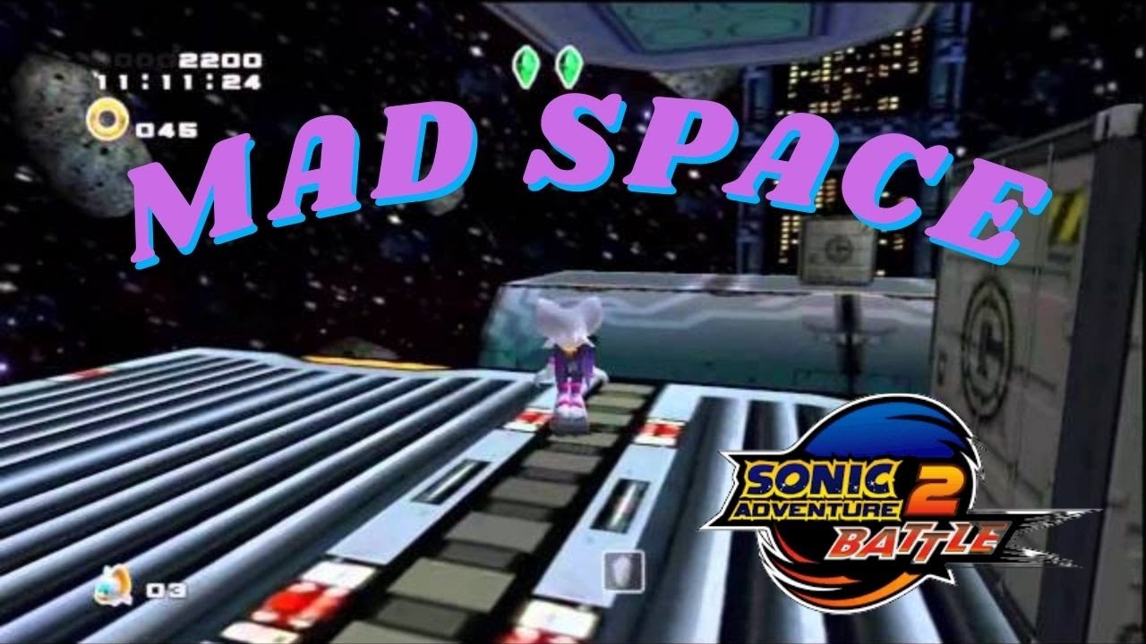 Mad Space HARD mode A Rank || Sonic Adventure 2 Battle