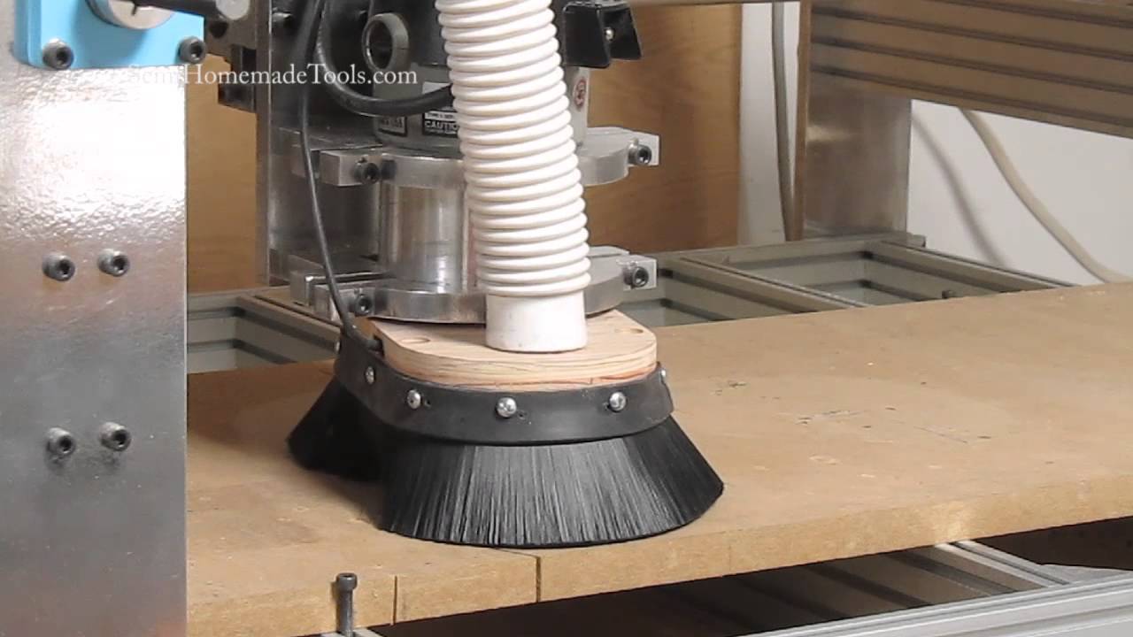 CNC Router Dust Collection Shoe/Skirt