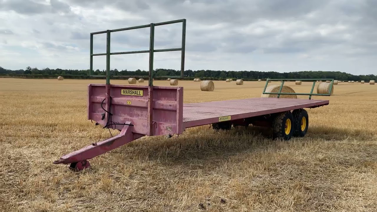 Marshall 25FT Bale Trailer - Walkaround