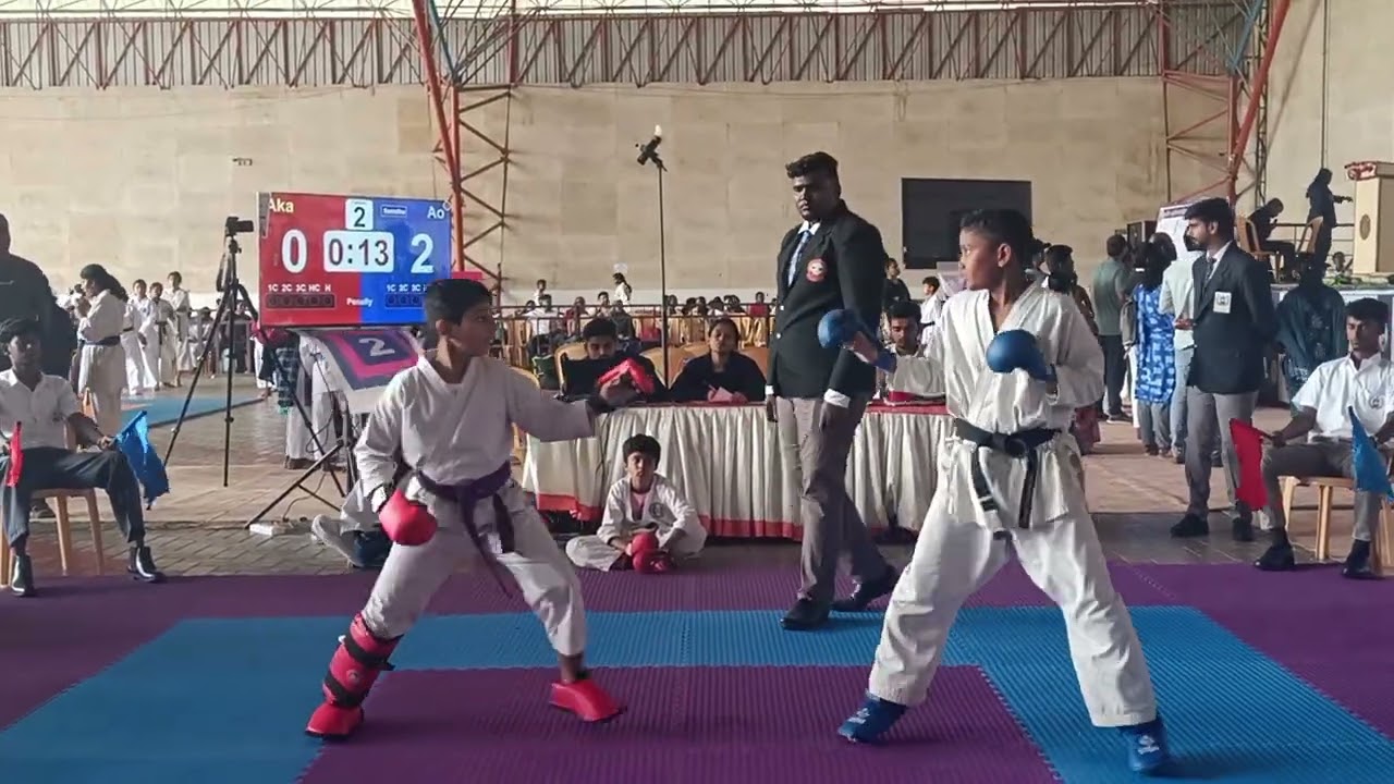 Karate pavik fighting #karate #kumite💥💥
