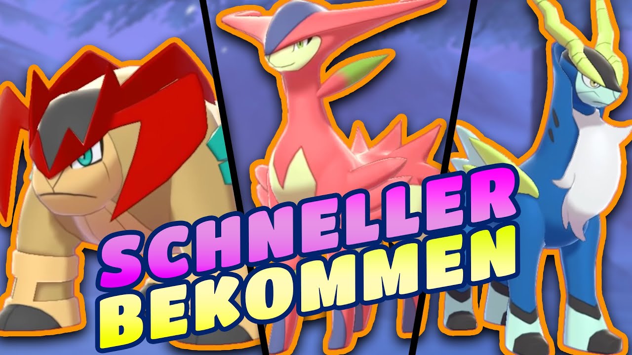 SCHNELLER SHINY KOBALIUM TERRAKIUM VIRIDIUM BEKOMMEN | Pokemon Schwert & Schild DLC