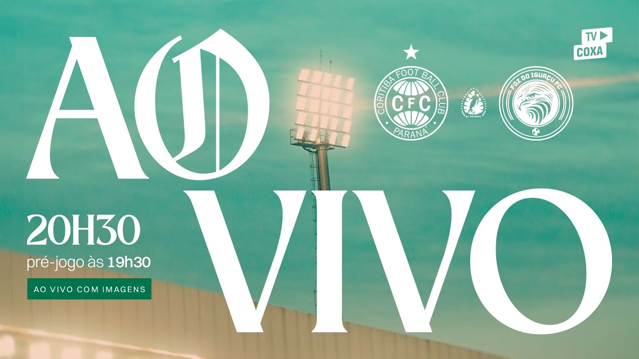 📺 [AO VIVO COM IMAGENS] CORITIBA x FOZ DO IGUA&Ccedil;U | Estadual 2026