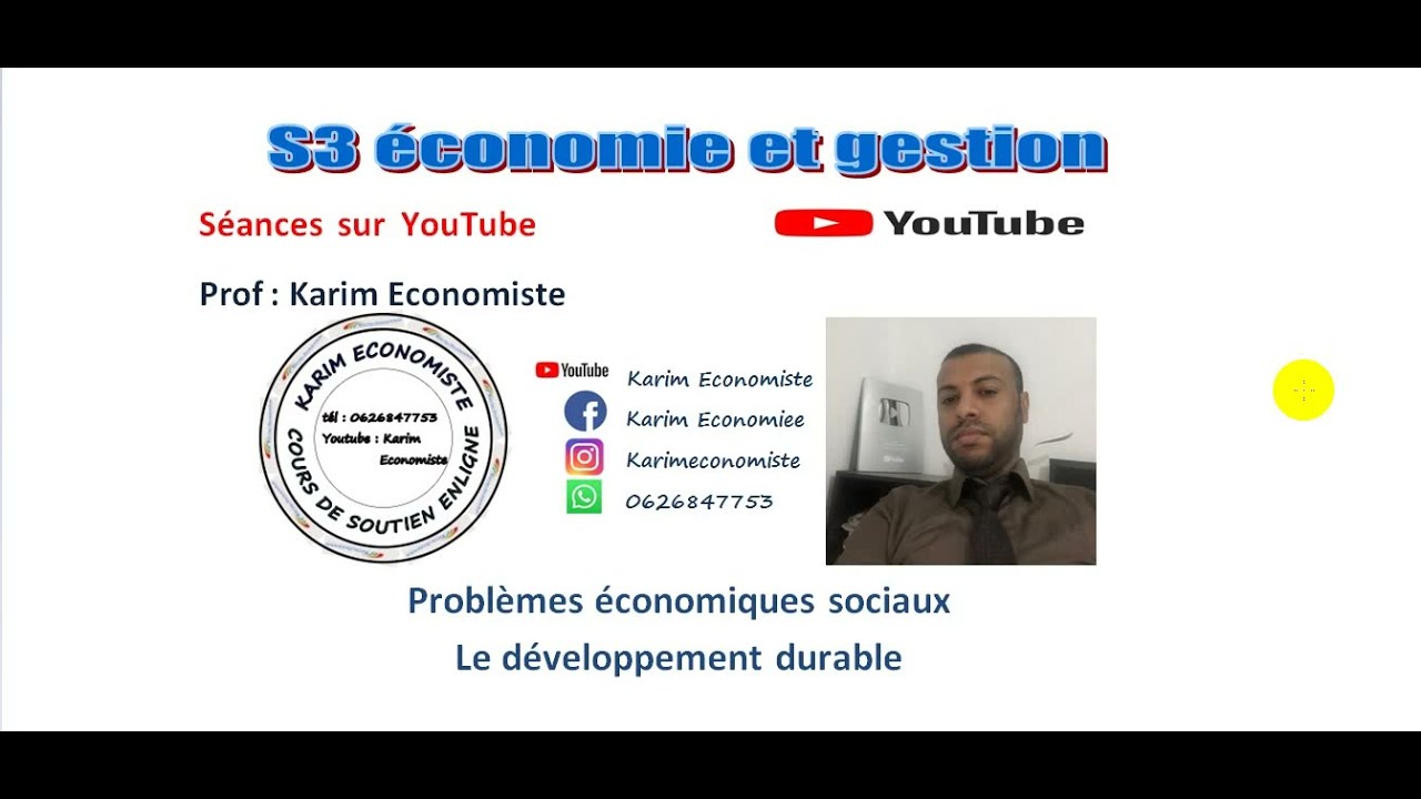 problèmes économiques et sociaux 
