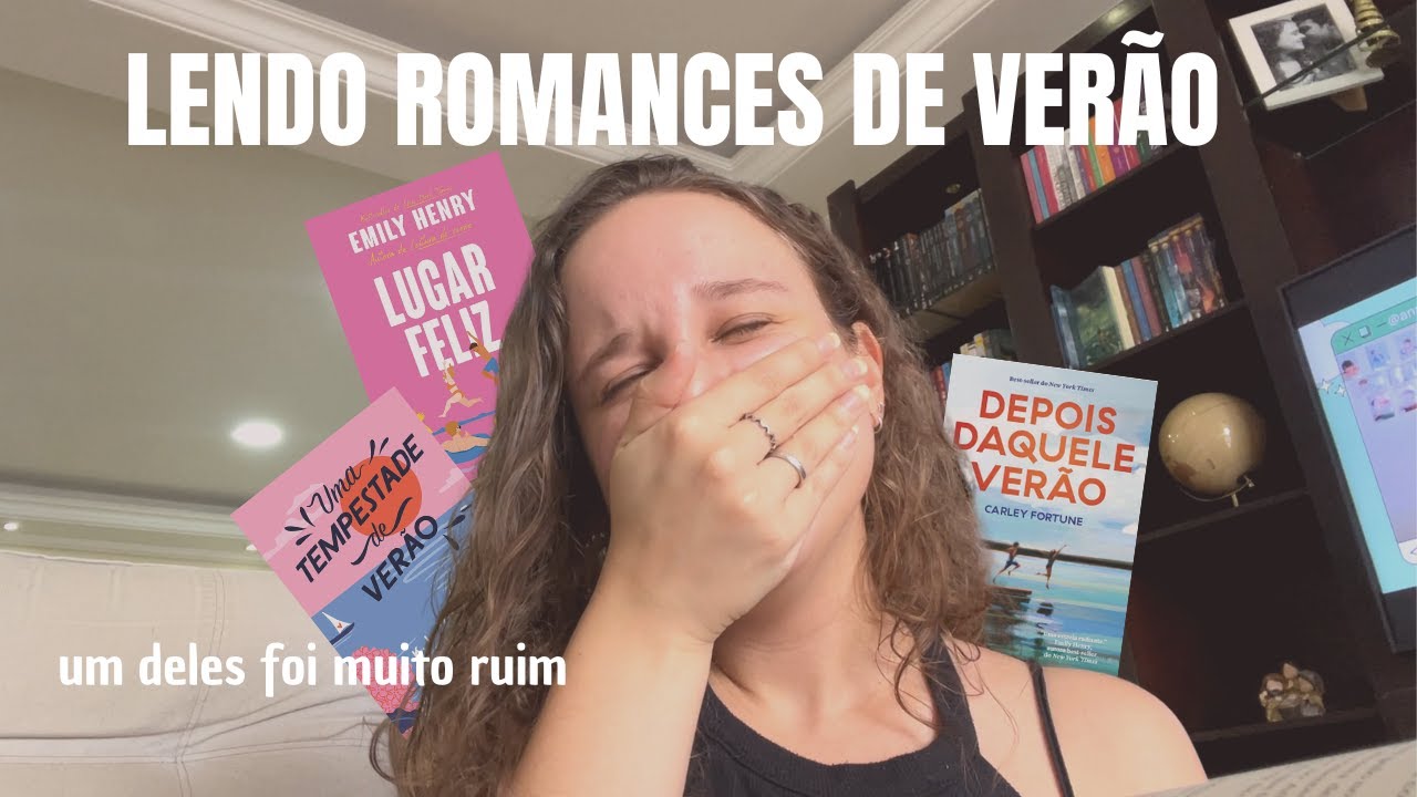 LENDO ROMANCES DE VERÃO | vlog de leitura