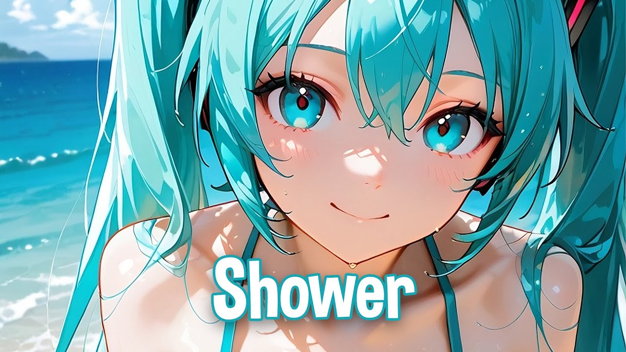 ♪ Nightcore - Shower →  Becky G (Lyrics)
