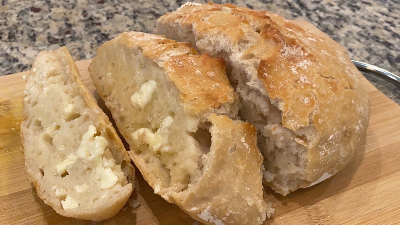 DELICIOUS AND EASY NO-KNEAD ARTISAN BREAD MADE WITH GLUTEN-FREE FLOUR NANS GLOBAL KITCHEN RECIPE #77