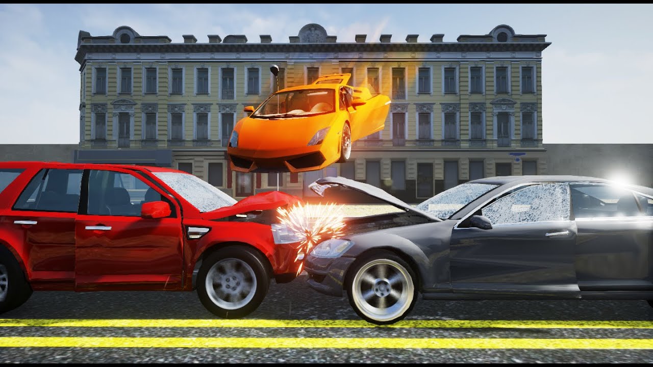 Unreal Engine - Cars Damage - (GTA Car Style) 
