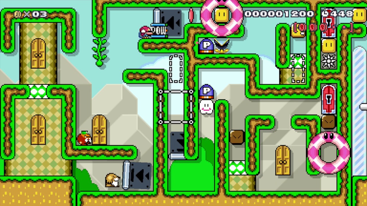 [Super Mario Maker Puzzle] One Screen Puzzle #19 by Smash boss