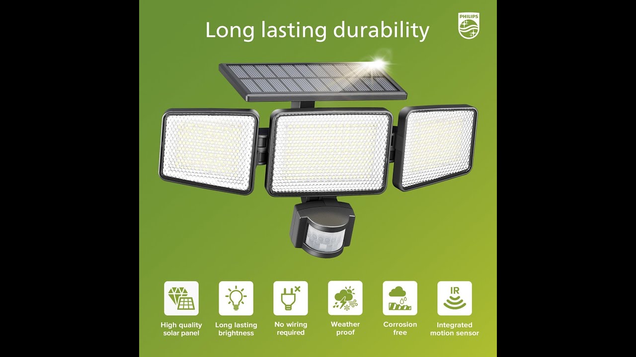 Philips Solar Floodlight Unboxing — Is It This Bright?! First Look! Support a Veteran-Owned Channel