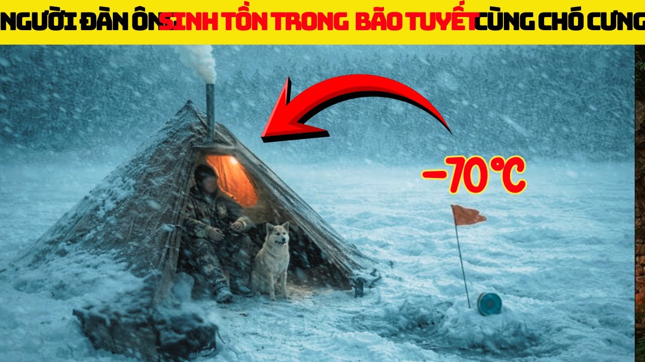 Sinh Tồn Trong Bão Tuyết âm 70ºC Cùng Chú Chó Cưng |Em Gái Review