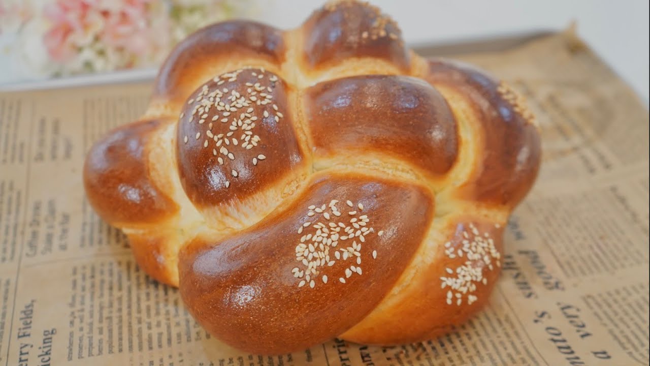 Beautiful Challah Bread
