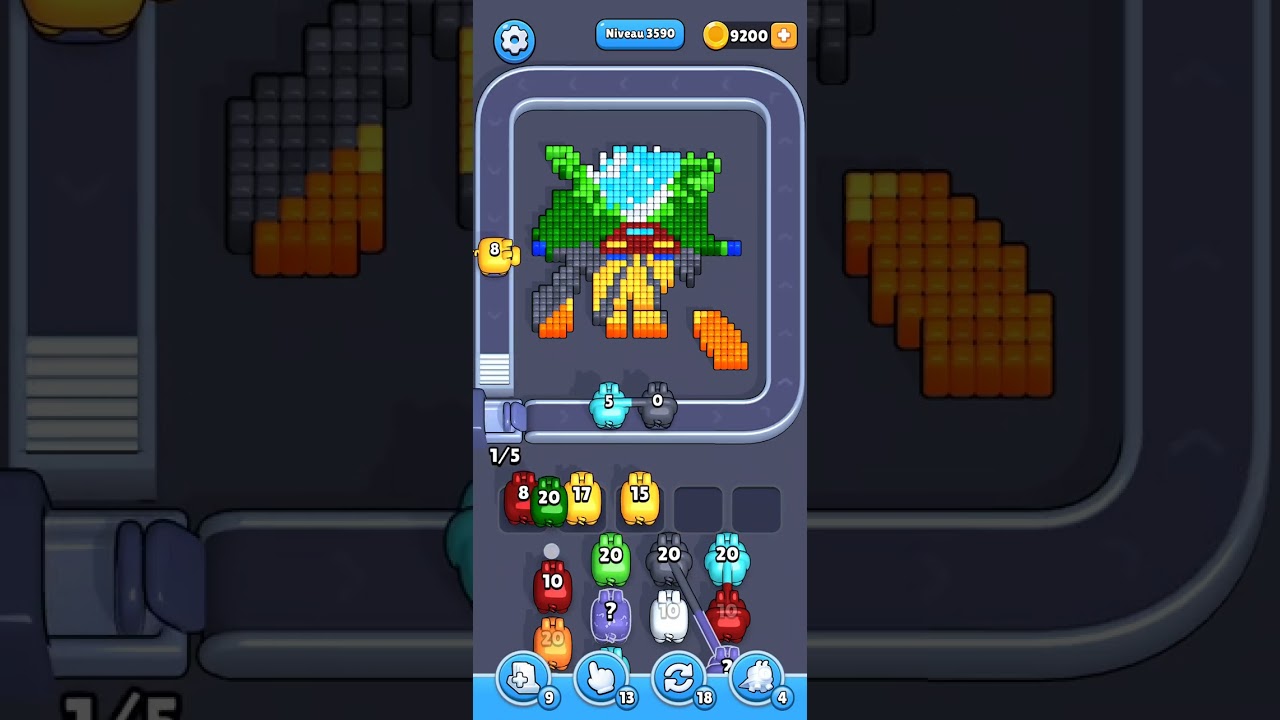 Pixel Flow Level 3590- the one with the car on the road