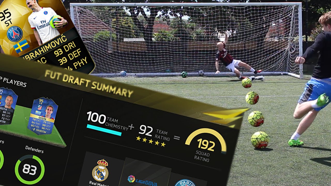 FIFA 16 DRAFT DODGEBALL CHALLENGE