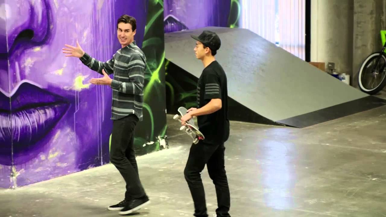 Nyjah Huston's New Training Facility - ESPN X Games