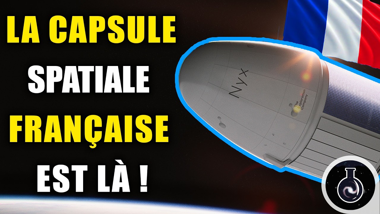 NYX: La capsule spatiale fran&ccedil;aise a vol&eacute; !