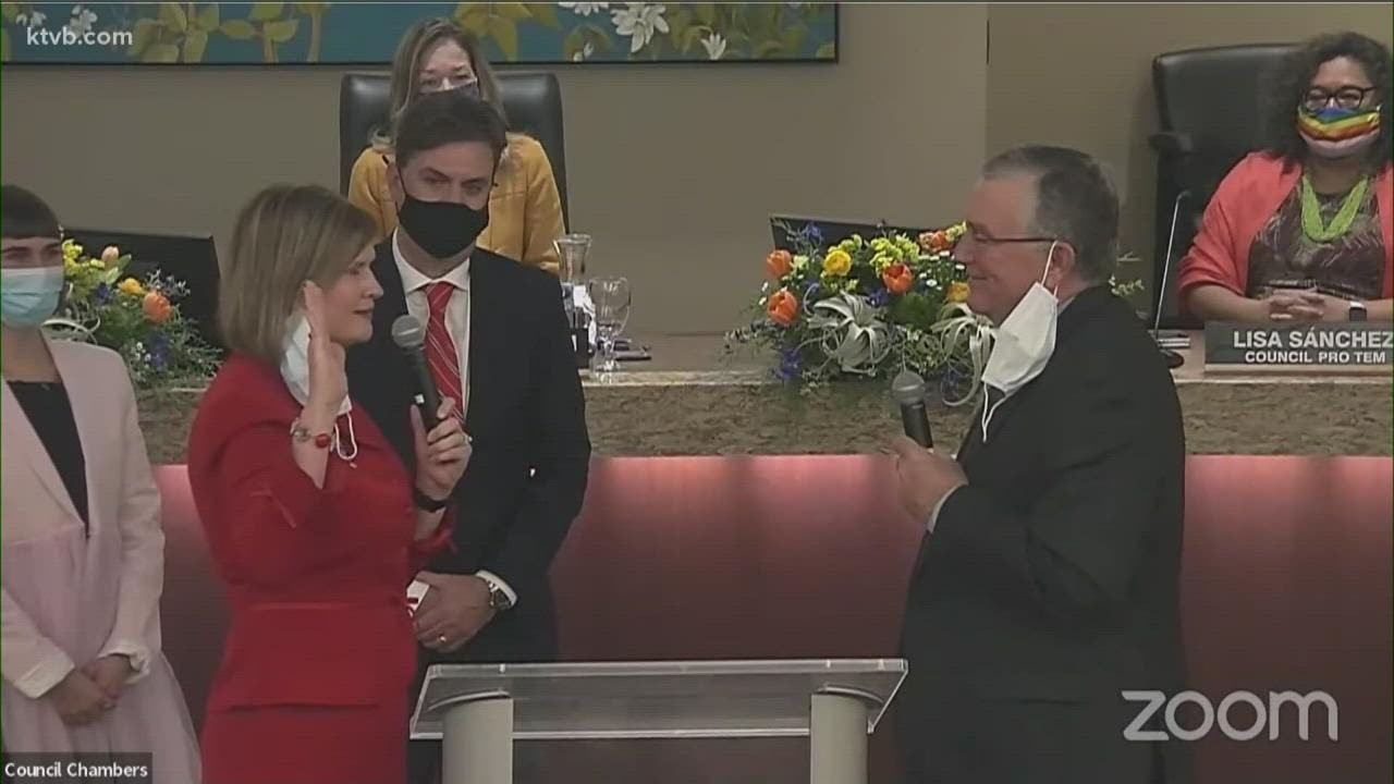 Boise City Council swears in elected members