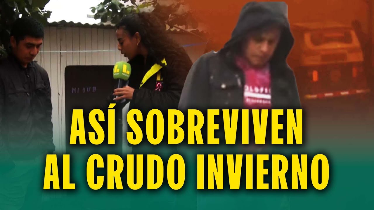 INTENSO INVIERNO EN LIMA: VECINOS SUFREN CONSECUENCIAS DE LAS BAJAS TEMPERATURAS