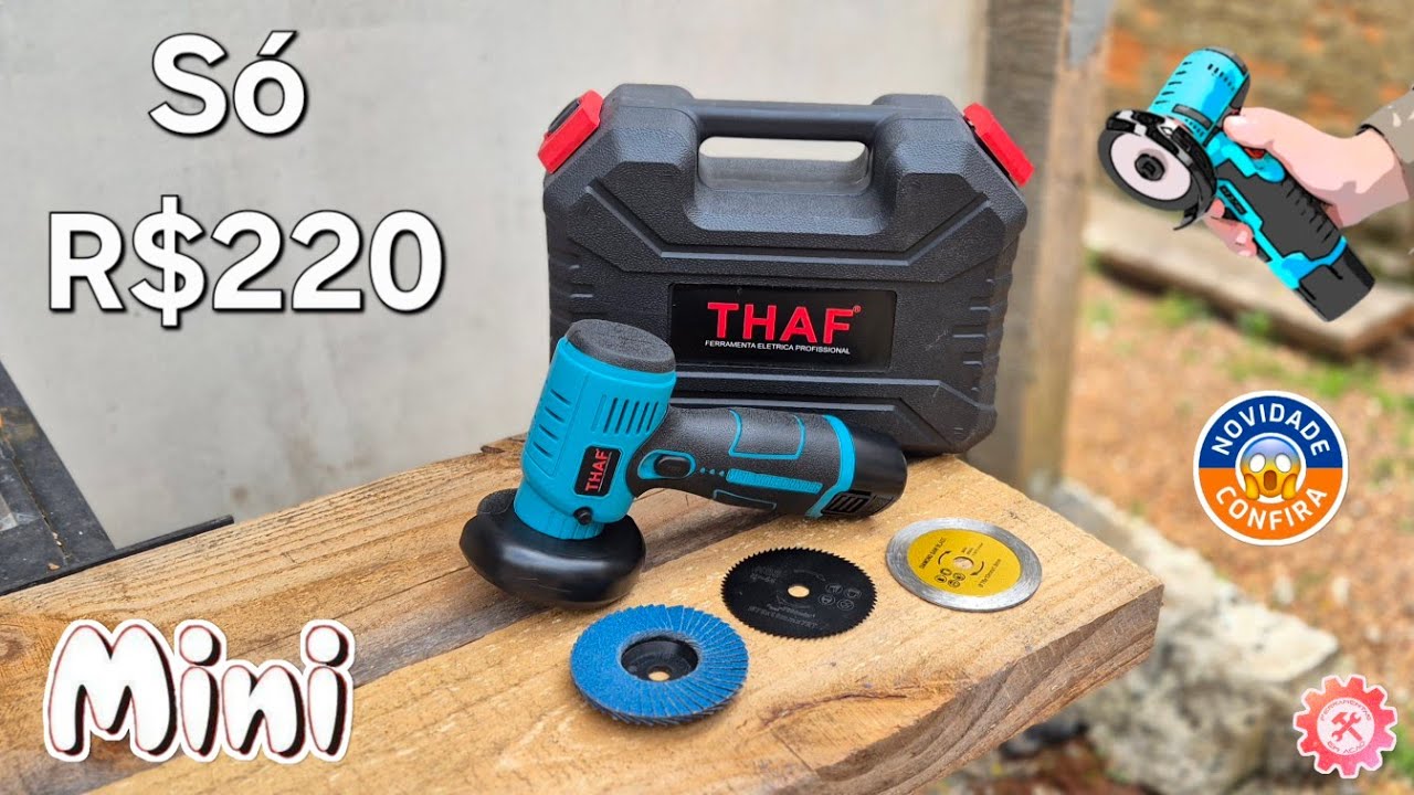 MINI PODEROSA - THAF 12V MINI ESMERILHADEIRA