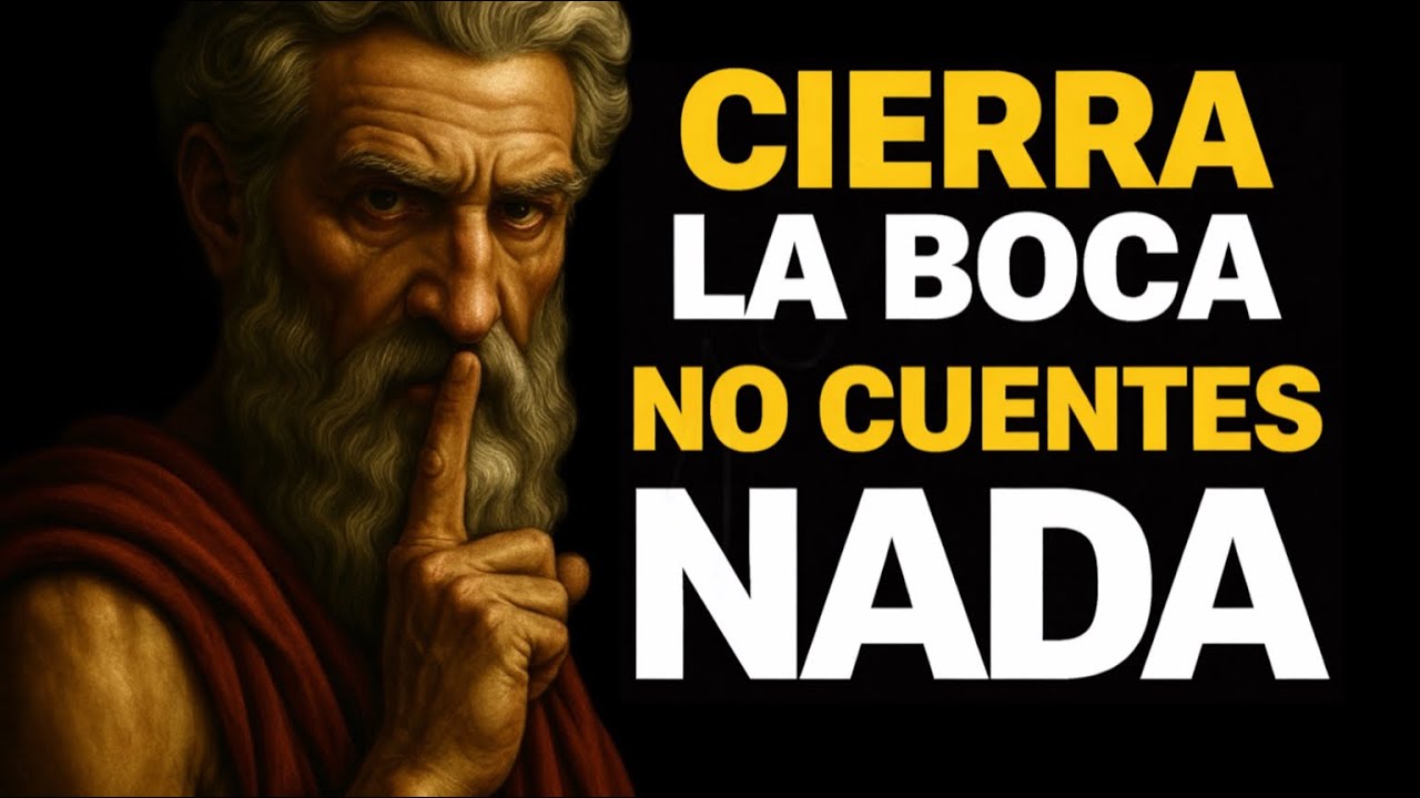 El Peligro de Hablar Demasiado: Por Qué El Silencio Asusta a Tus Enemigos #estoicismo 