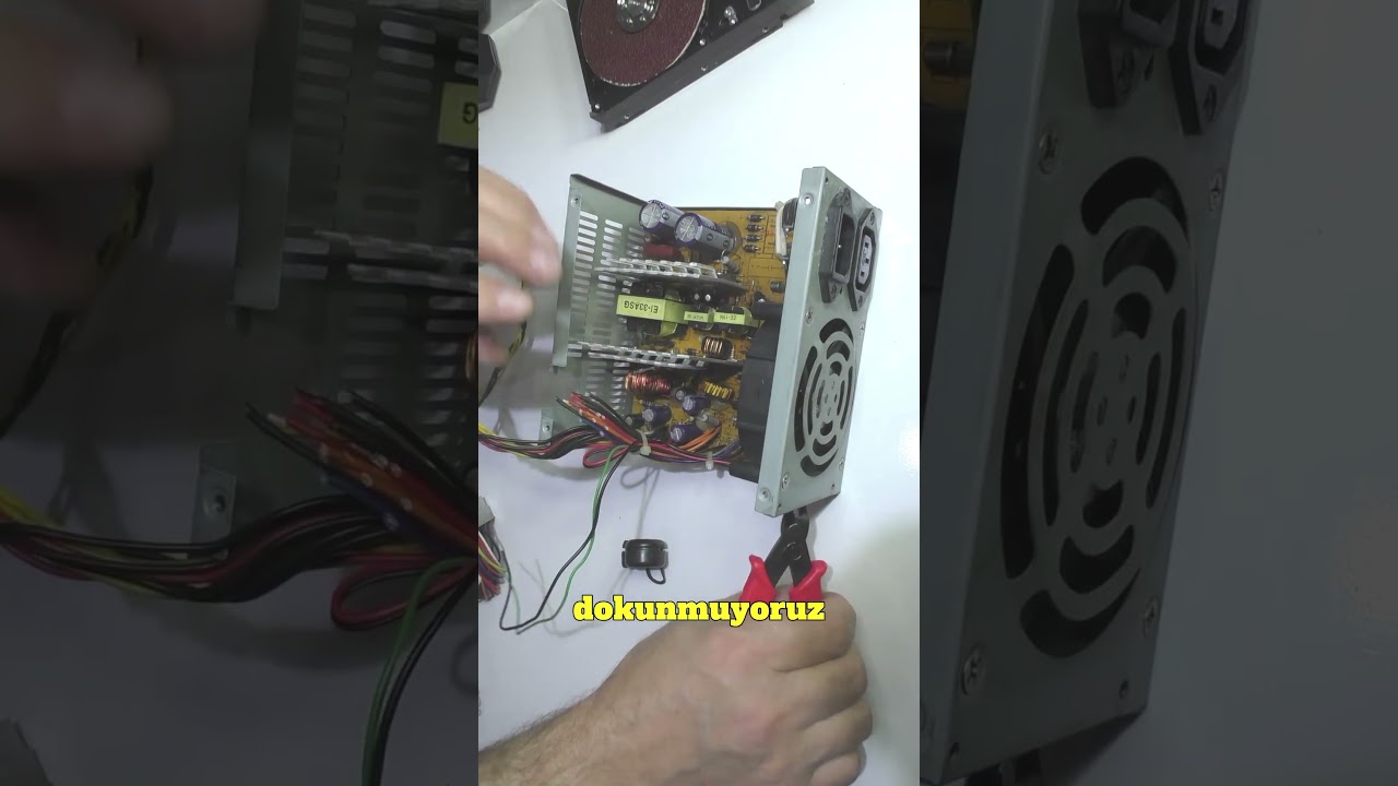 Eski HDD&rsquo;den Zımpara Taşı Yapımı