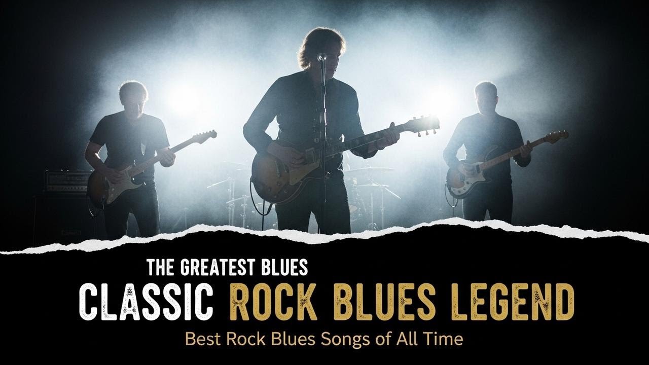 BB King, ZZ Top, Jimi Hendrix, Muddy Waters, Eric Clapton – Blues Rock Guitar Classics