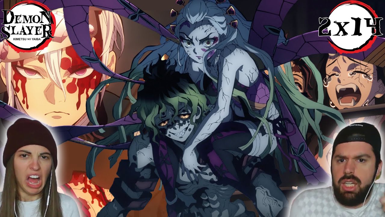 EL HERMANO DE DAKI: GYUTARO - REACCIÓN 2X14 (DISTRITO ROJO EP. 7) KIMETSU NO YAIBA