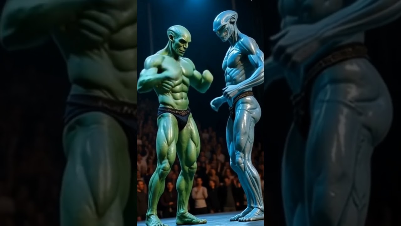 «Битва мускулов: Земляне против инопланетян | Muscle Battle: Humans vs Aliens»