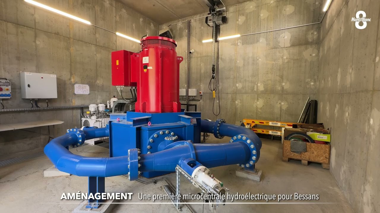 Une première microcentrale hydroélectrique pour Bessans