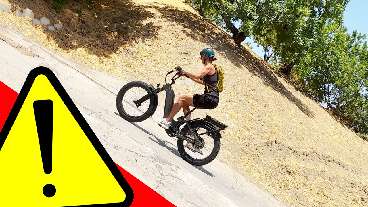 I Tested the Magician Alpha 72 Volt Ebike on the STEEPEST Street in Los Angeles