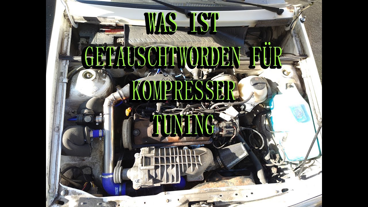 Kompressor Umbau Polo 86c | Verbaute Teile | 4k