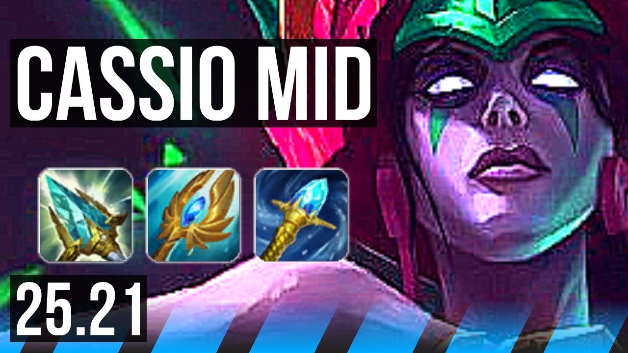 CASSIOPEIA vs AHRI (MID) | 8/3/13, 600+ games | EUW Master | 25.21
