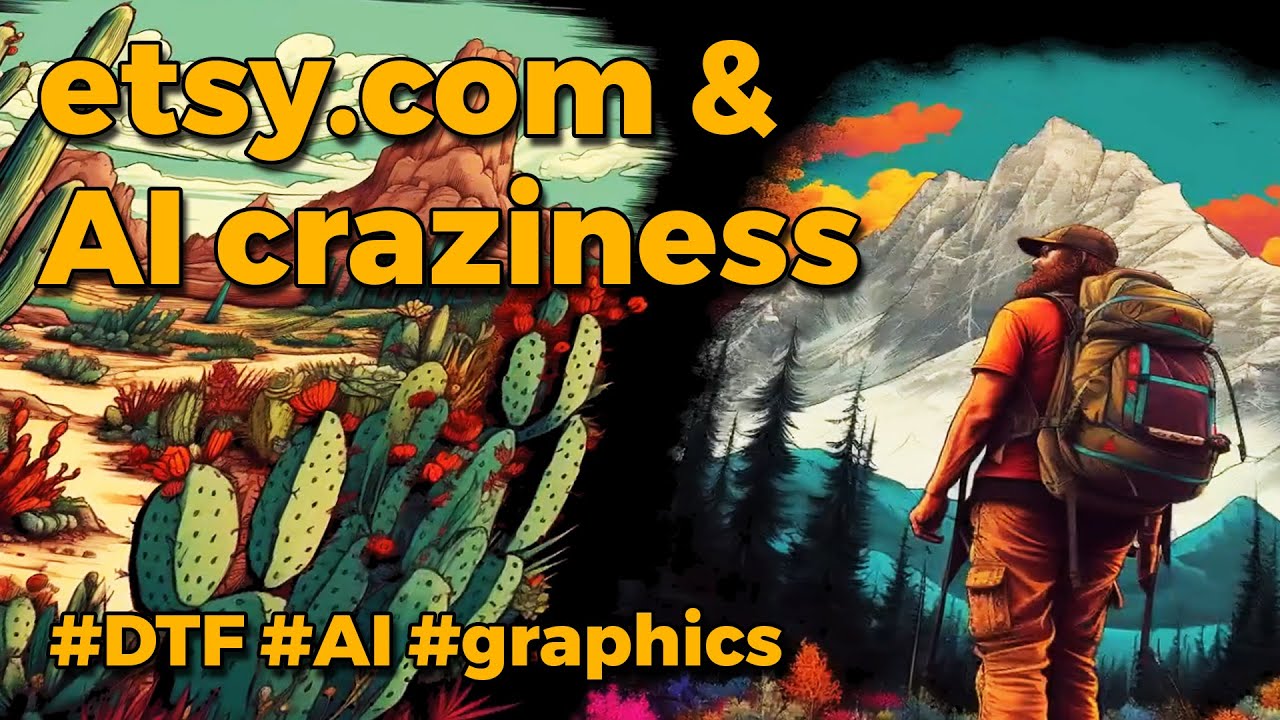 ETSY & AI (Ideogram) CRAZINESS (ENG, ES subtitles available)