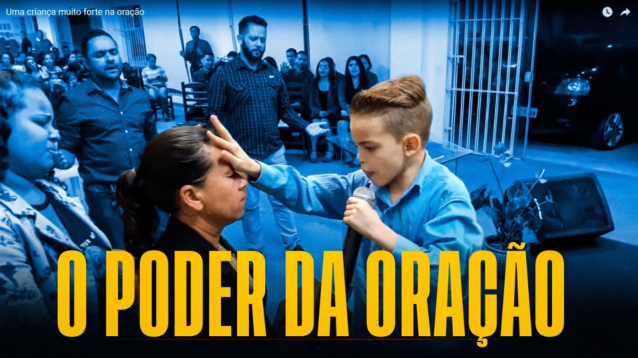 Uma criança muito forte na oração - Pregador João Vitor Ota