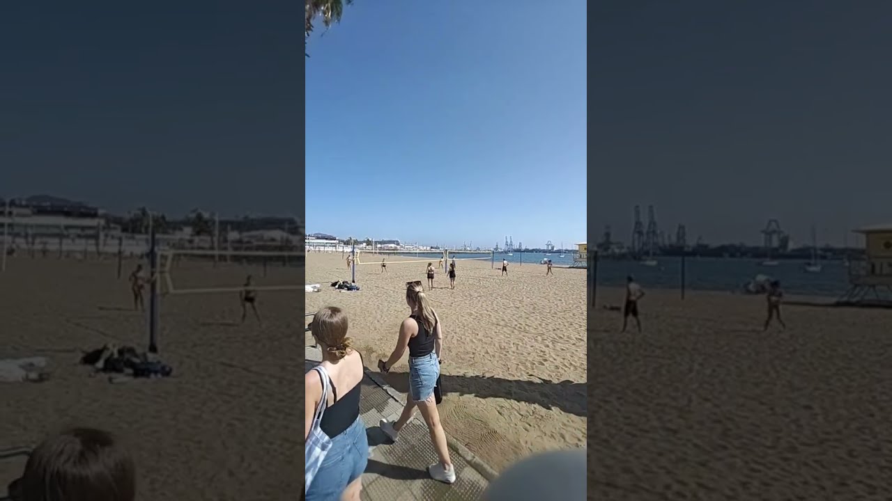Playa de Las Alcaravaneras.