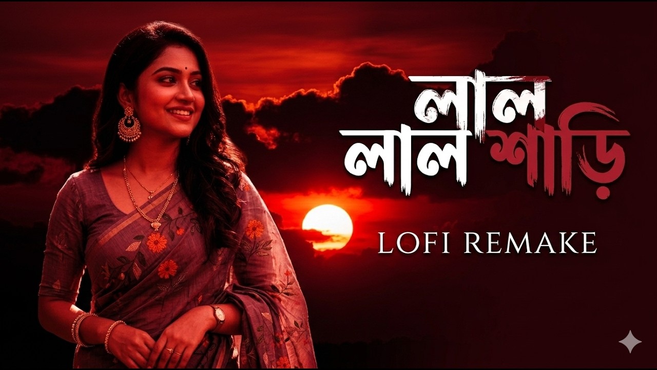 লাল শাড়ি | Lal Shari | Lofi Remake | Shohag | Hasan S. Iqbal | CMV | Ahmed Shakib