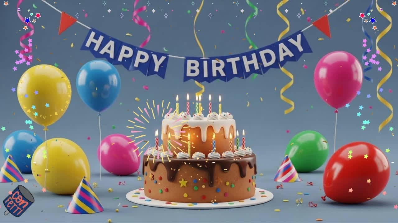 Happy Birthday To You - Happy Birthday  Happy Birthday 🎉
