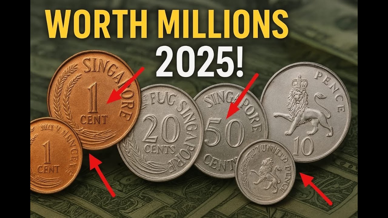 Singapore Rare Coins Worth Millions 💰 | Most Valuable Coins in Singapore History