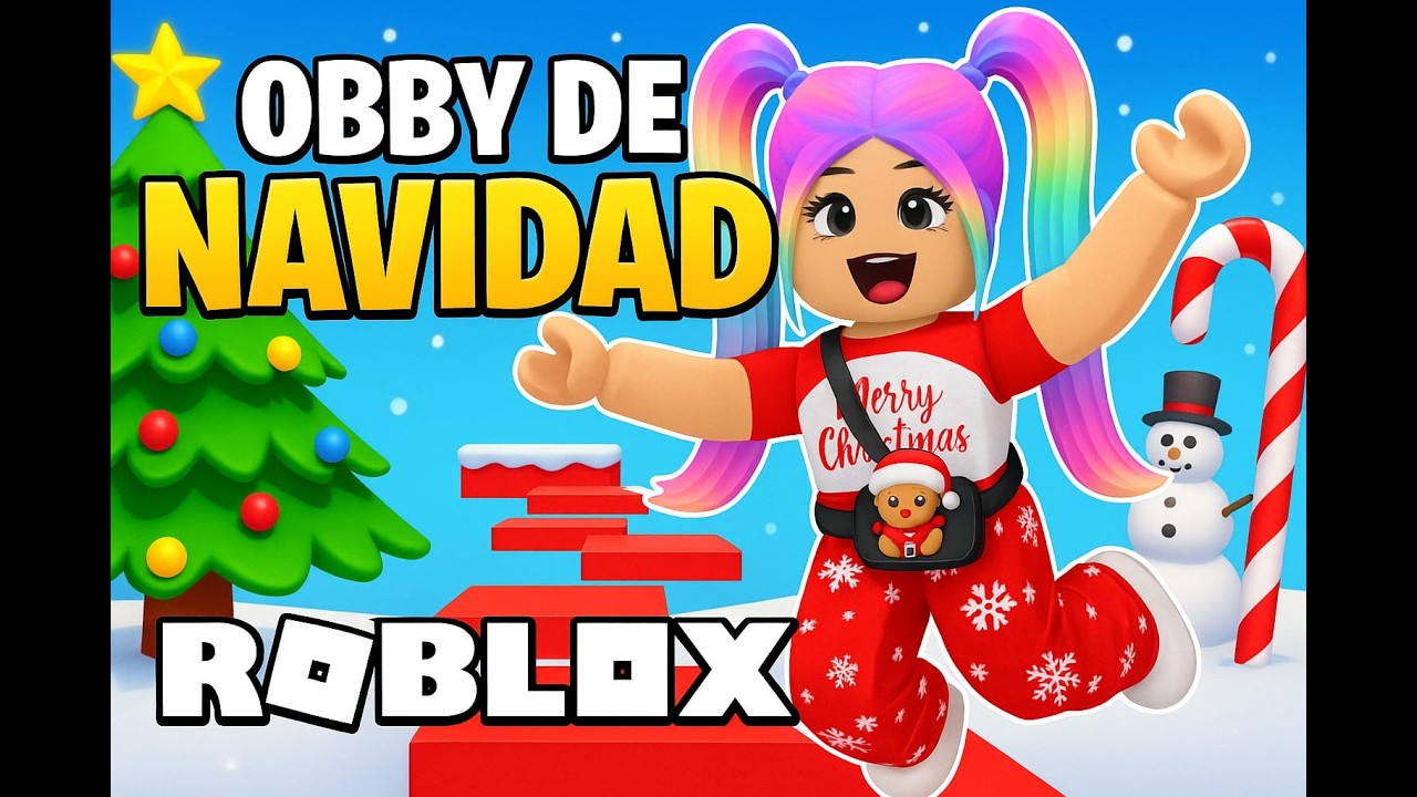 ROBLOX obby obby de NAVIDAD con muchas RISAS Y CAIDAS 🎅🌲😉#roblox #obbys