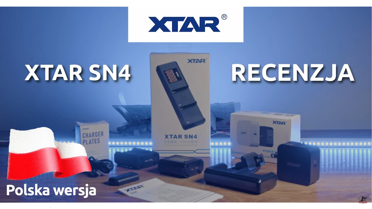 Xtar SN4 - Recenzja modularnej ładowarki do każdej baterii