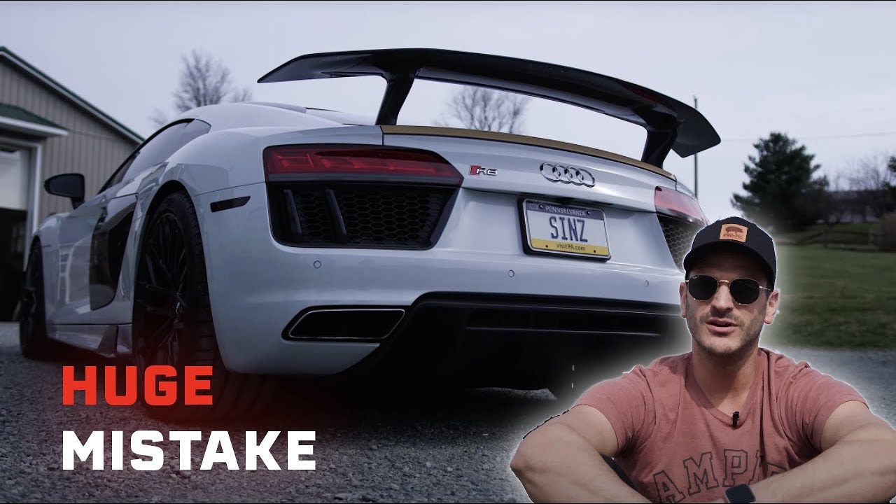 $4,000 WING that DIDN'T FIT on my AUDI R8