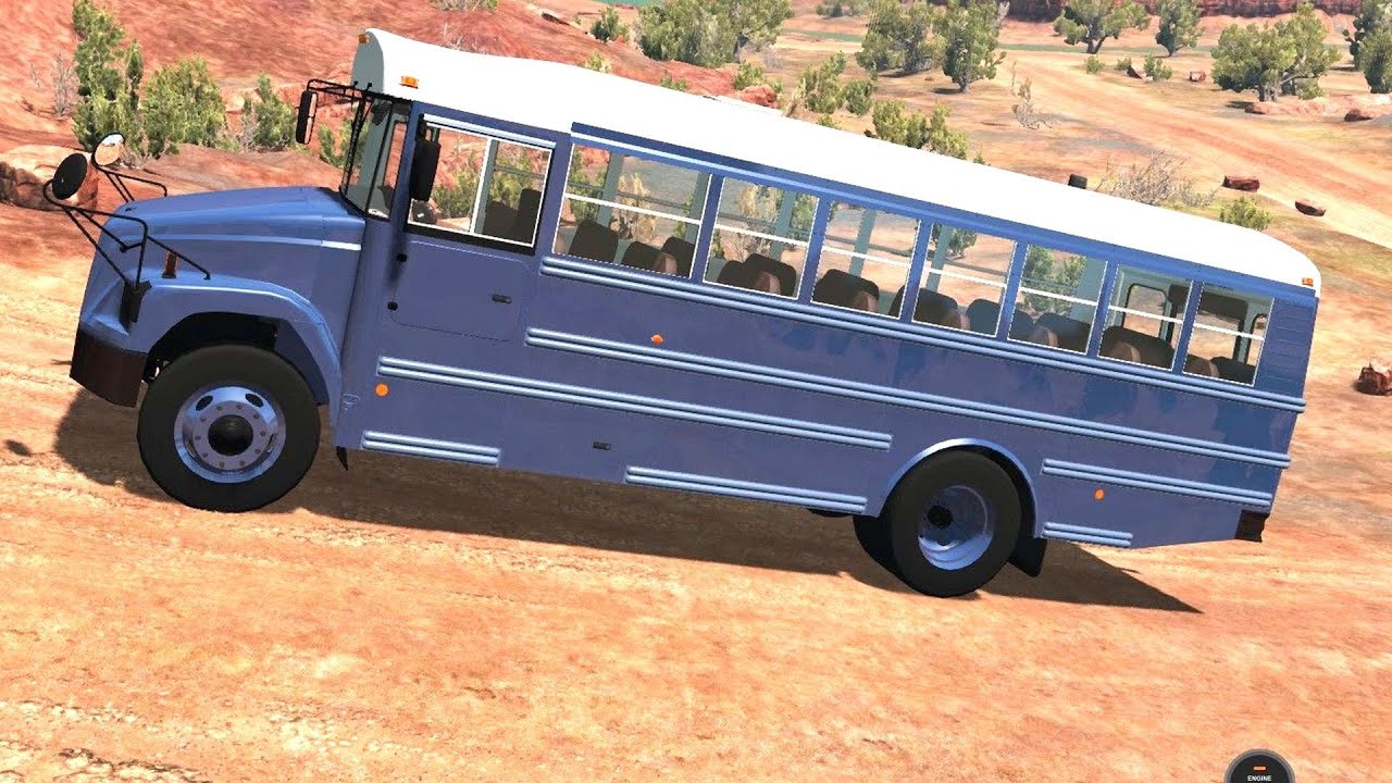 BeamNG Drive   CB 40 Privately Owned Short Bus on the Dirt Roads of Utah Part 2