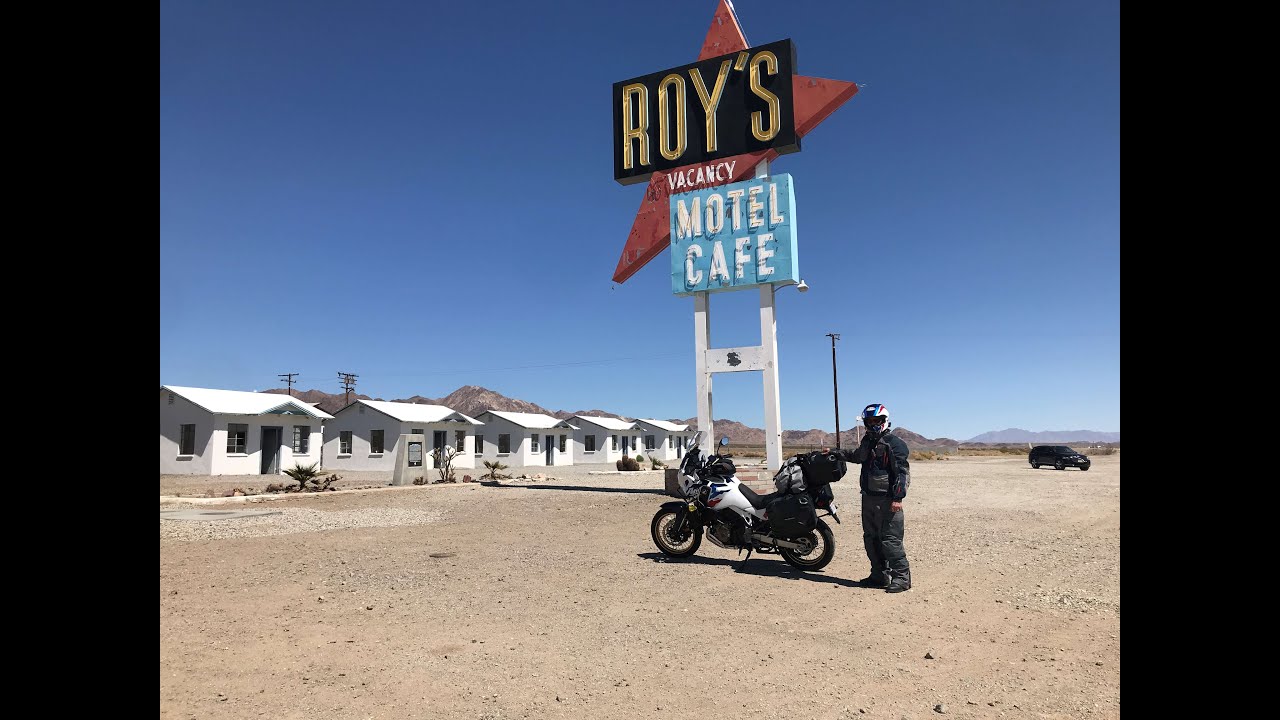 Africa Twin First Moto Camp near Death Valley