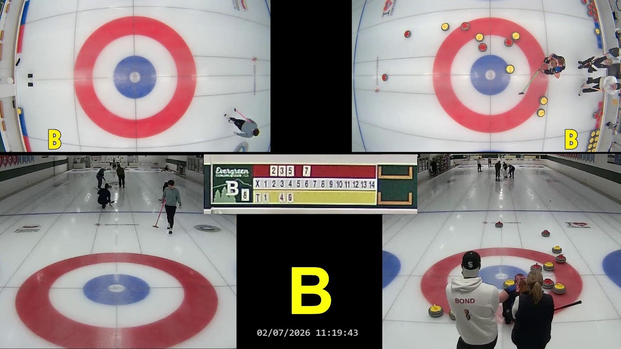 PNWCA 2026 Mixed Draw 3 - Sheet B - Bond vs DeGagne