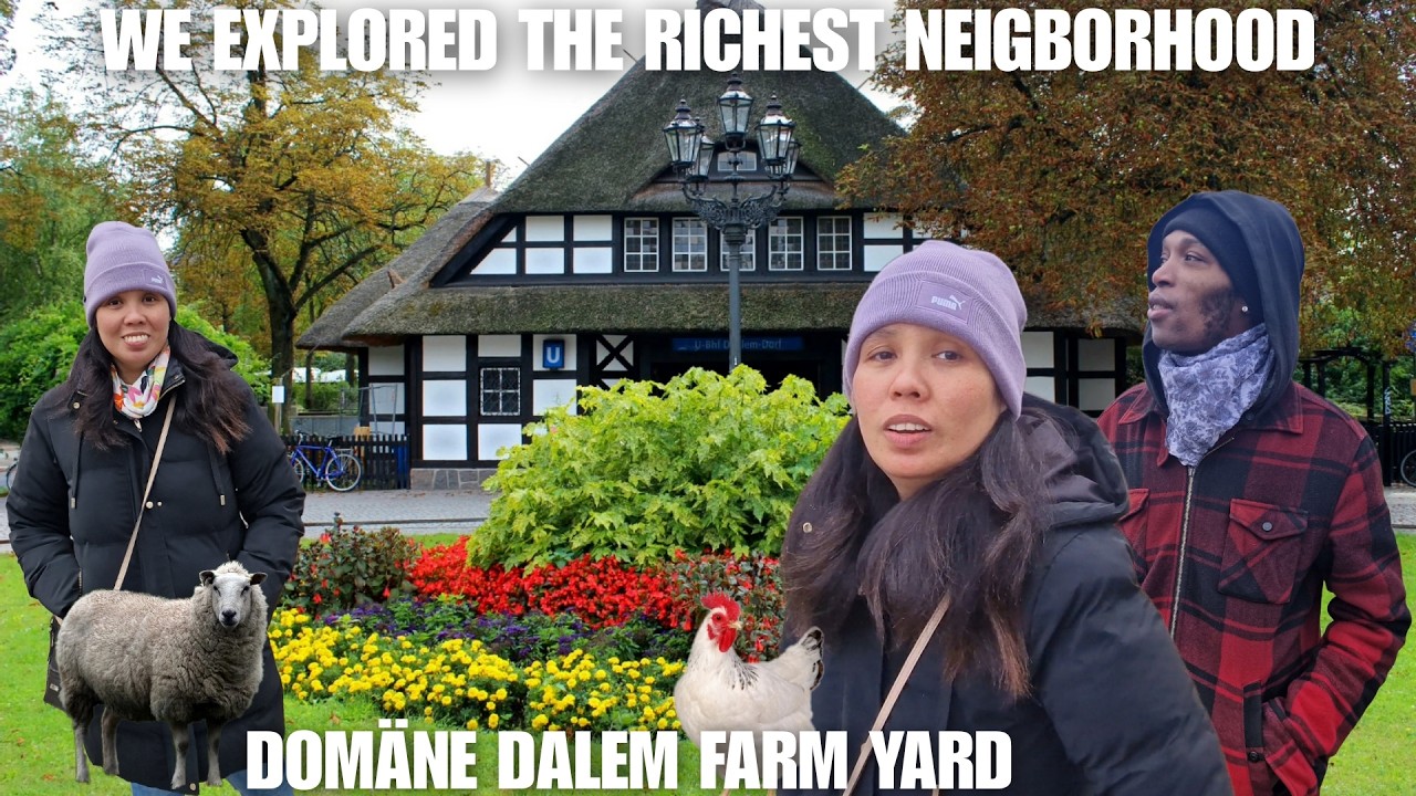 Exploring the Richest Neighborhood in Berlin - Steglitz-Zehlendorf - Dom&auml;ne Dahlem FARM YEARD