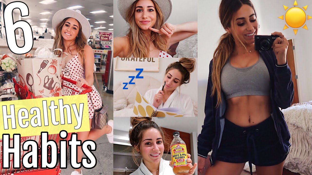 6 Healthy Habits To Do Everyday! Sticking to new years resolutions 2018