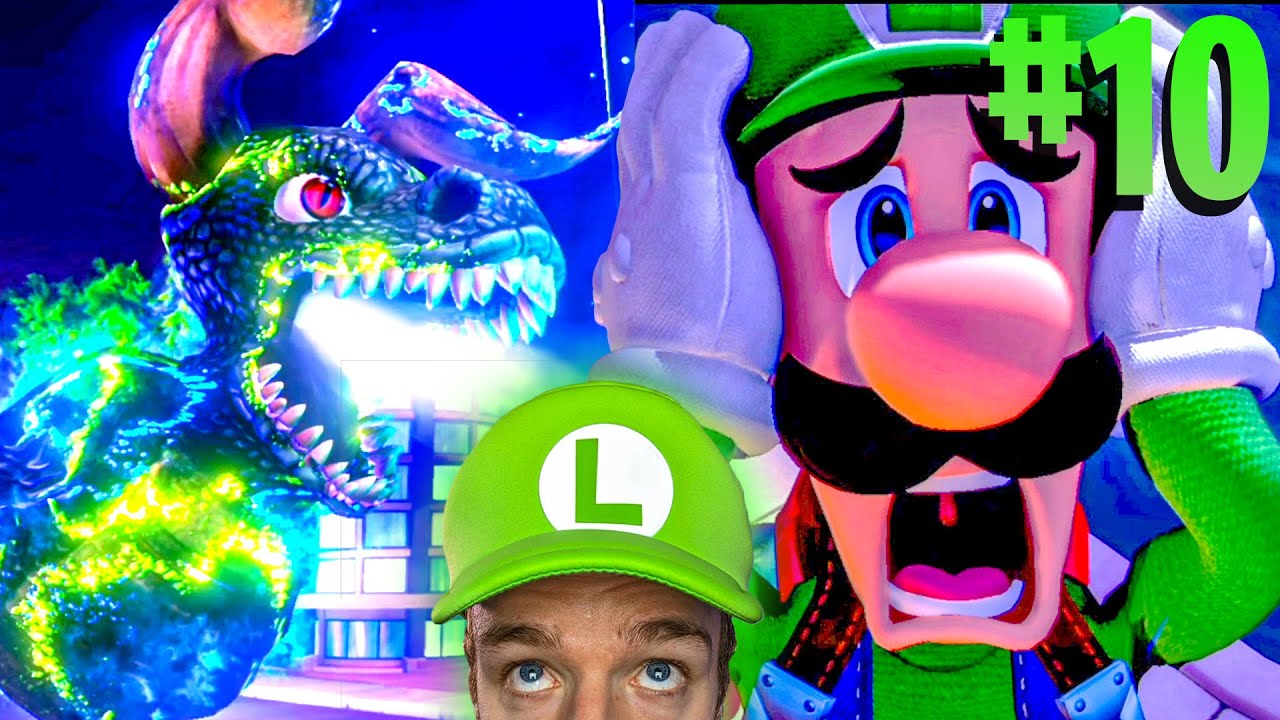 LUIGI & SNOTJOCH vs SPOOKZILLA! | Luigi's Mansion 3 - Deel 10