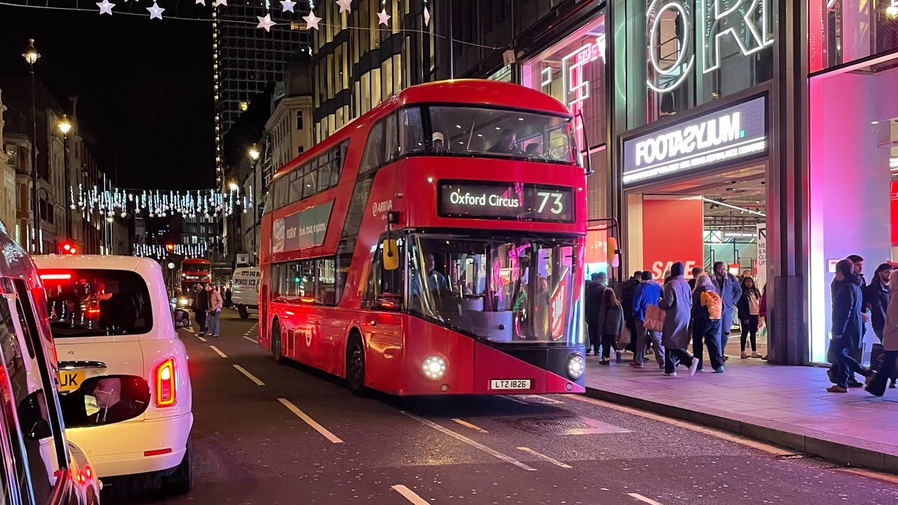 London Bus Observations at Tottenham Court Road | 26/12/23
